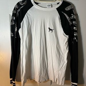 Victoria’s Secret “PINK” long sleeve shirt with sequins